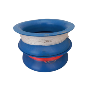 Reel de mano Fishman con soga + mosquetón