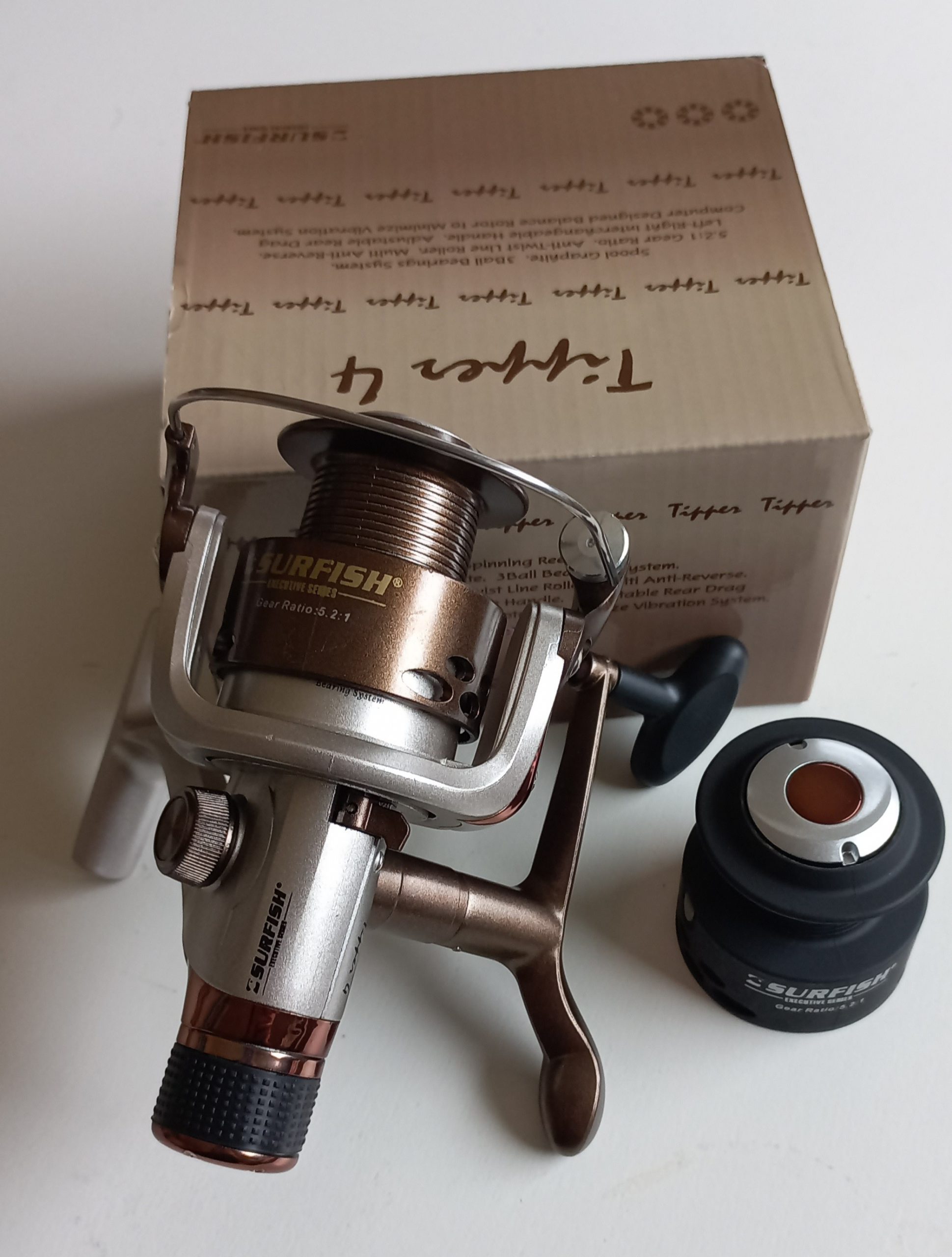 Combo Spinning y Bait Surfish - Prestige 195 (2T) + Tipper 40
