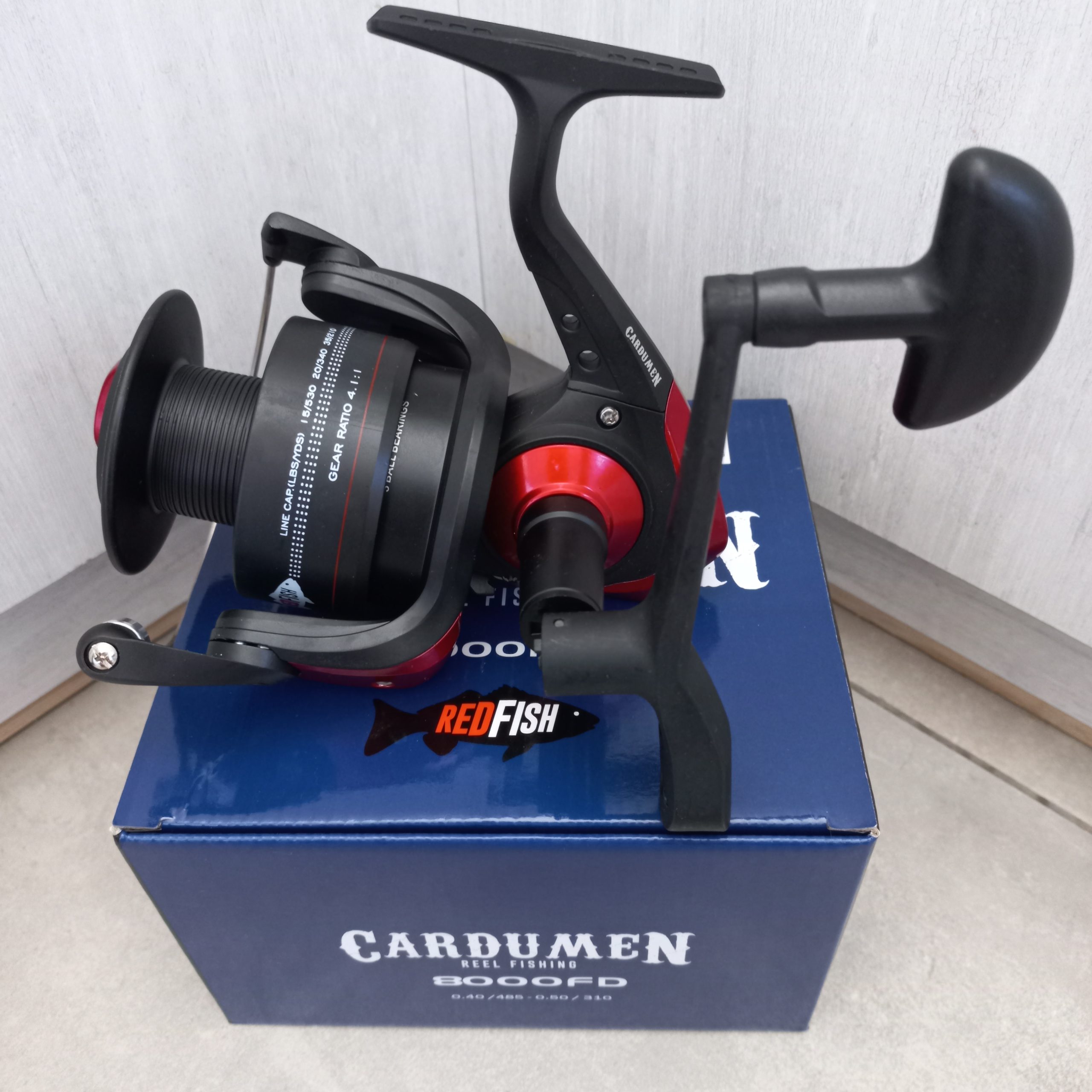 Reel Red Fish Cardumen 8000 (3r)